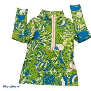 Lilly Pulitzer Athleisure Kangaroo long sleeve Top